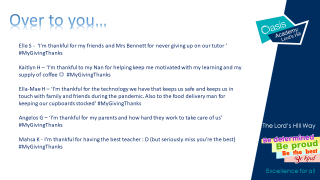 OasisLordshill's tweet photo. #MyGivingThanks What are you thankful for? https://t.co/spDNKHYTOa