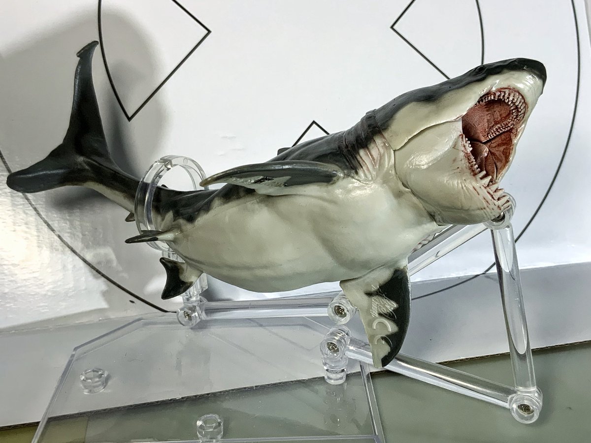 シンプトン ガラガラ 用心深い メガロドン フィギュア 協同 つかまえる 抑止する