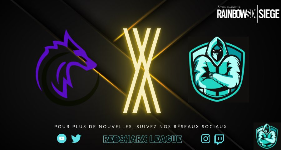 jules5125's tweet photo. C’est un honneur de vous annoncer que @SevenWolfsR6 participera à la Saison 2 de la redsharx league !!
Rappel :
Les matchs commencent
le 26 février !!!
Suivez nous :
https://t.co/mrAvKSkmux https://t.co/xrl5rRstKJ