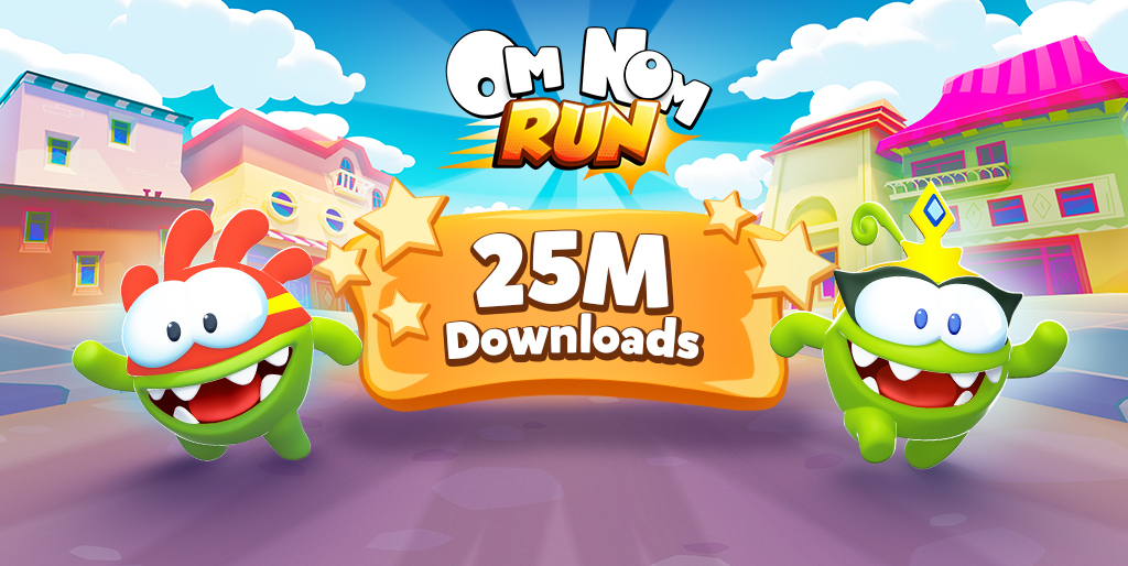 25 million happy players can't be wrong!  #omnom #keeprunning