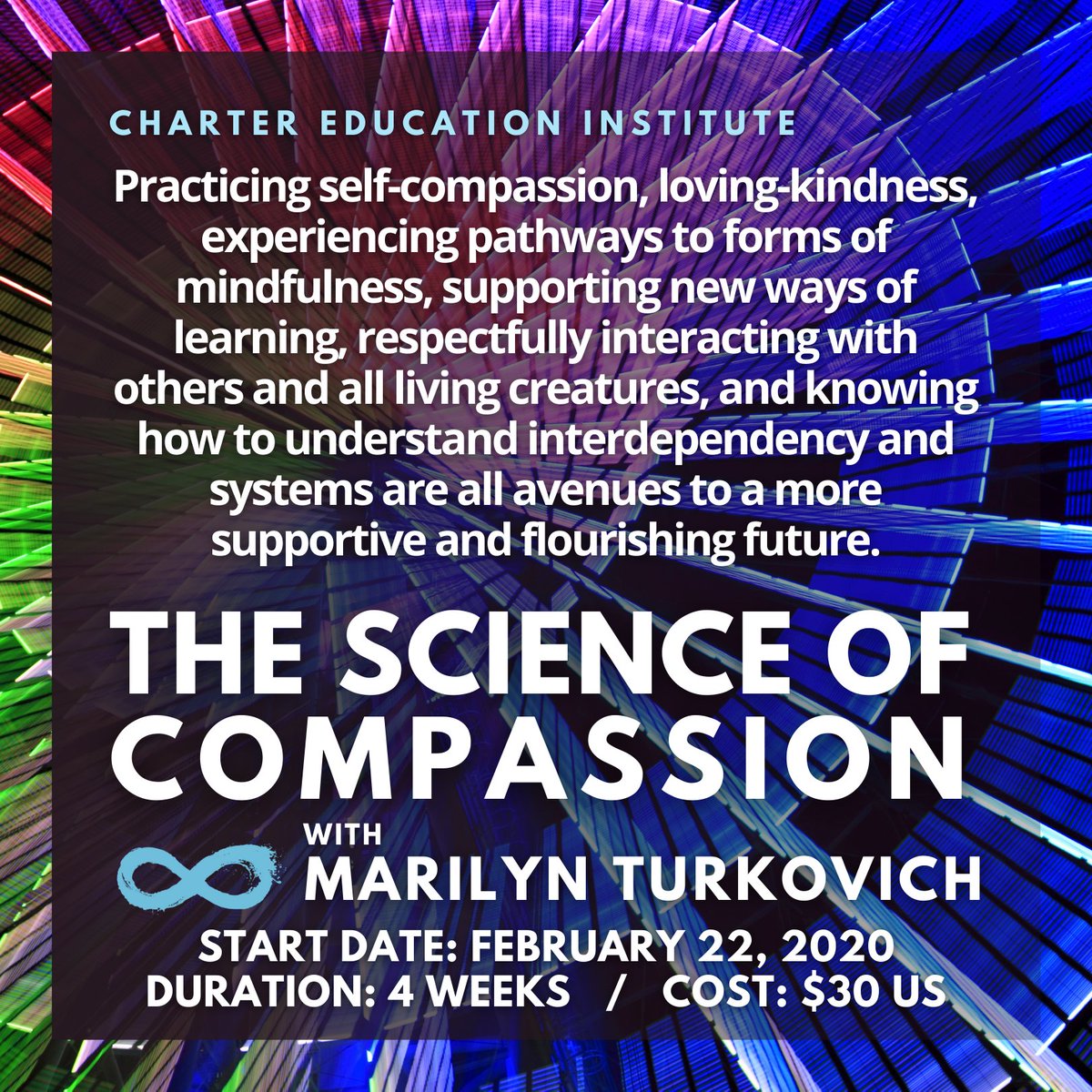 TheCharter's tweet photo. Join our next CEI course: The Science of Compassion. Taught by our Executive Director, Marilyn Turkovich!
Course begins February 22, 2 live Zooms sessions.
Cost: US$30
For info & Registration: https://t.co/OMBmgiuOne
#ScienceofCompassion #ThisIsCompassion #CompassionWorks #CEI https://t.co/13Ip1Y1lFK