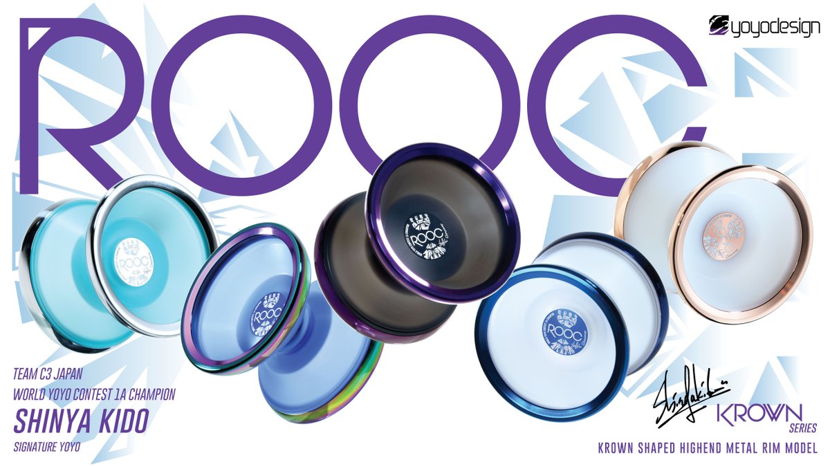 C3ヨーヨーデザイン ROOC ルーク ヨーヨー ルーク (サイン入りポストカード付) - C3ヨーヨーデザイン ┃ヨーヨー