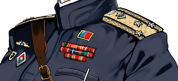落書き オリジナルの軍服
サマズキスタン海軍大佐 