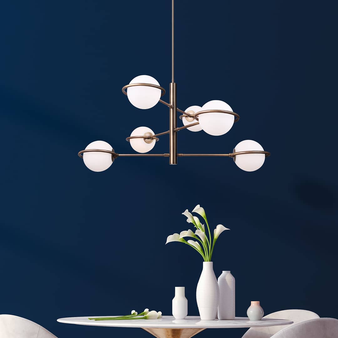 McMunnandYates's tweet photo. Meet Cosima.
With a mid-century flare, this beautiful gold chandelier truly stands out on it's own with its flat opal glass shades and gold circular frames. https://t.co/pHWuqWQN64
#makeitbetter #IAMCANARM https://t.co/SdVxsdK3Y6