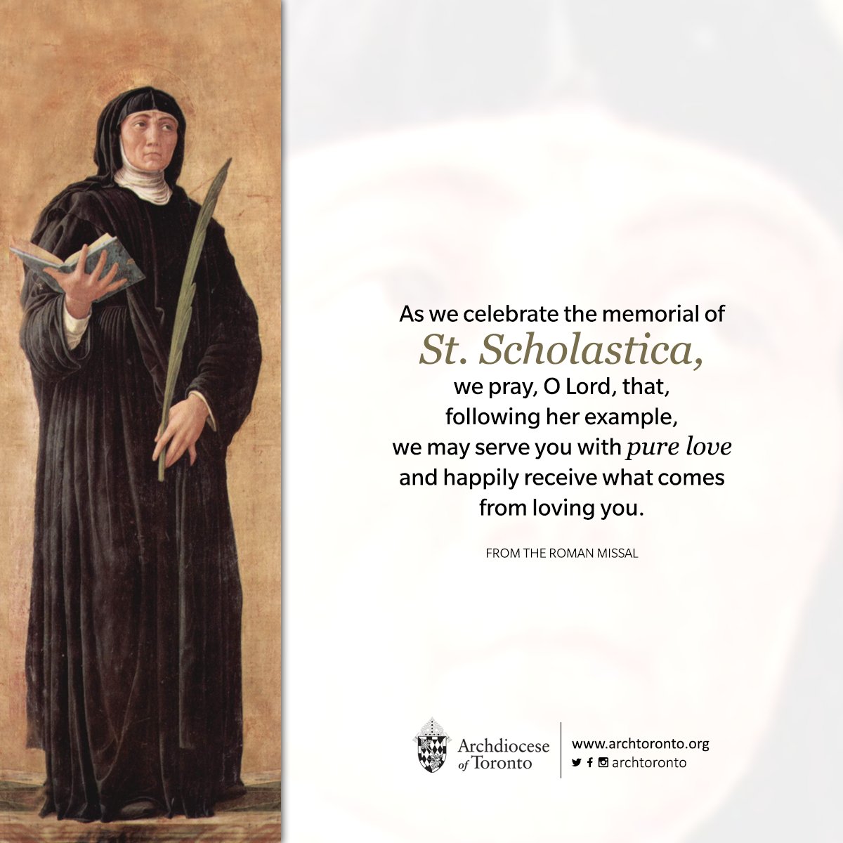 St. Scholastica: Feb 10