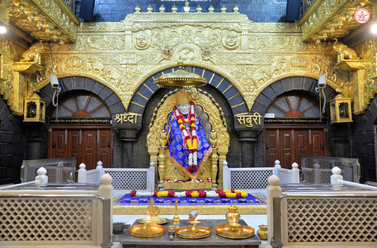 SSSTShirdi's tweet photo. *!! 🕉️ साई राम !!*      
*श्री साईबाबा संस्थान विश्वस्त व्यवस्था,शिर्डी*
 *आरती :- धुपारती*
 *बुधवार दिनांक १० फेब्रुवारी २०२१*                              
 !! 🕉️ Sai Ram !!
*Shri Saibaba Sansthan Trust, Shirdi*
*Aarti* :- *  Dhoopaarti*
*Wednesday 10 February 2021* https://t.co/Vd9TNfecBu