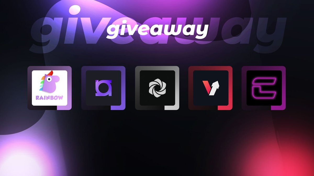 Amenityio's tweet image. 🥳Giveaway time!🥳

Prizes🎁:
@Rainbow_Proxy - 1x Invite
@Amenityio - 1x Free month
@AmenityAIO - 1x Beta Access
@Omni__AIO - 1x Beta key
@VRTUALTRADING - 1x Free month
@Charon_AIO - 1x Renewal Key

Instruction:
Follow All tagged accounts👥
RT🔁
Like this post❤️

Good Luck!🍇