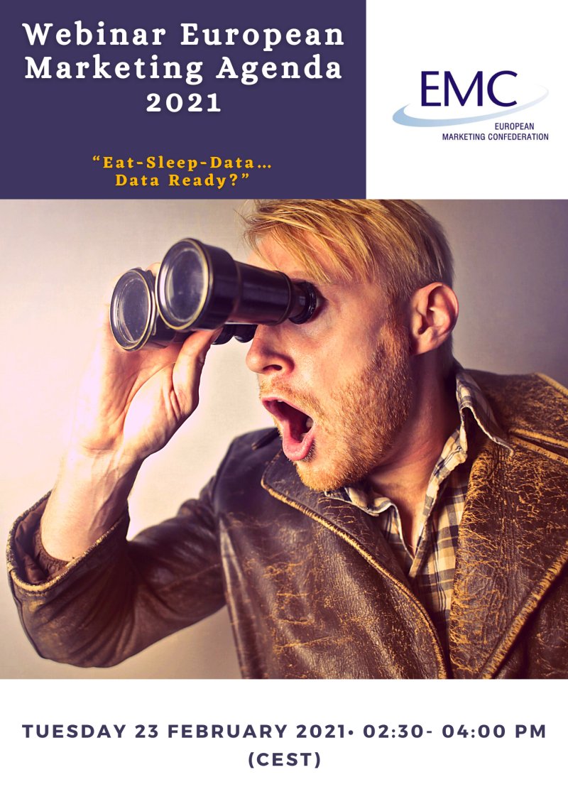 Looking forward for the first Pan-European webinar on the European Marketing Agenda 2021 on Tuesday, February 23, 2,30 - 4,00 pm - discussing the focus areas &amp; challenges.

bit.ly/3rCzX36