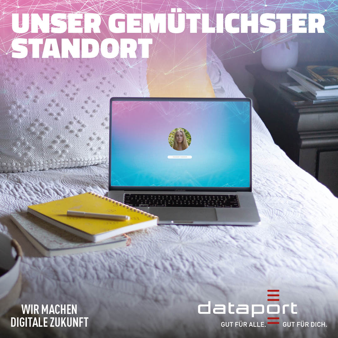 Bei <a href="/Datareport/">Dataport</a> haben wir die Möglichkeit, an den gemütlichsten Standorten unserer Wahl zu arbeiten – selbstbestimmt und flexibel <a href="/Home/">Geneia@home</a>. Schon heute wie morgen arbeiten: dataport.de/karriere/arbei…

#wirsinddataport #newwork