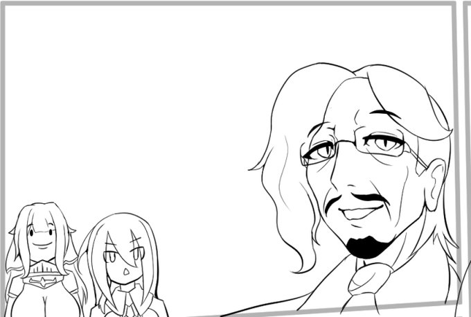 おじさんが描きたかったためだけに登場するおじさん(悪い人じゃないし竿役とかでも無いヨ) 