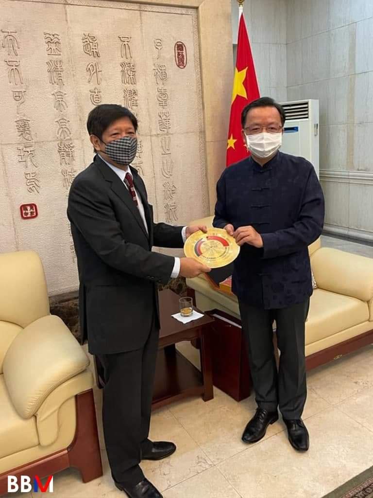 The Marcos gold was moved to China after Imelda met with Mao and Chou en-Lai in 1976. This was confirmed to me by the woman in the right of the photograph. She is Elenita Soriano, personal assistant of the late Eduardo Cojuangco Jr. The gold was used by the Chinese as their