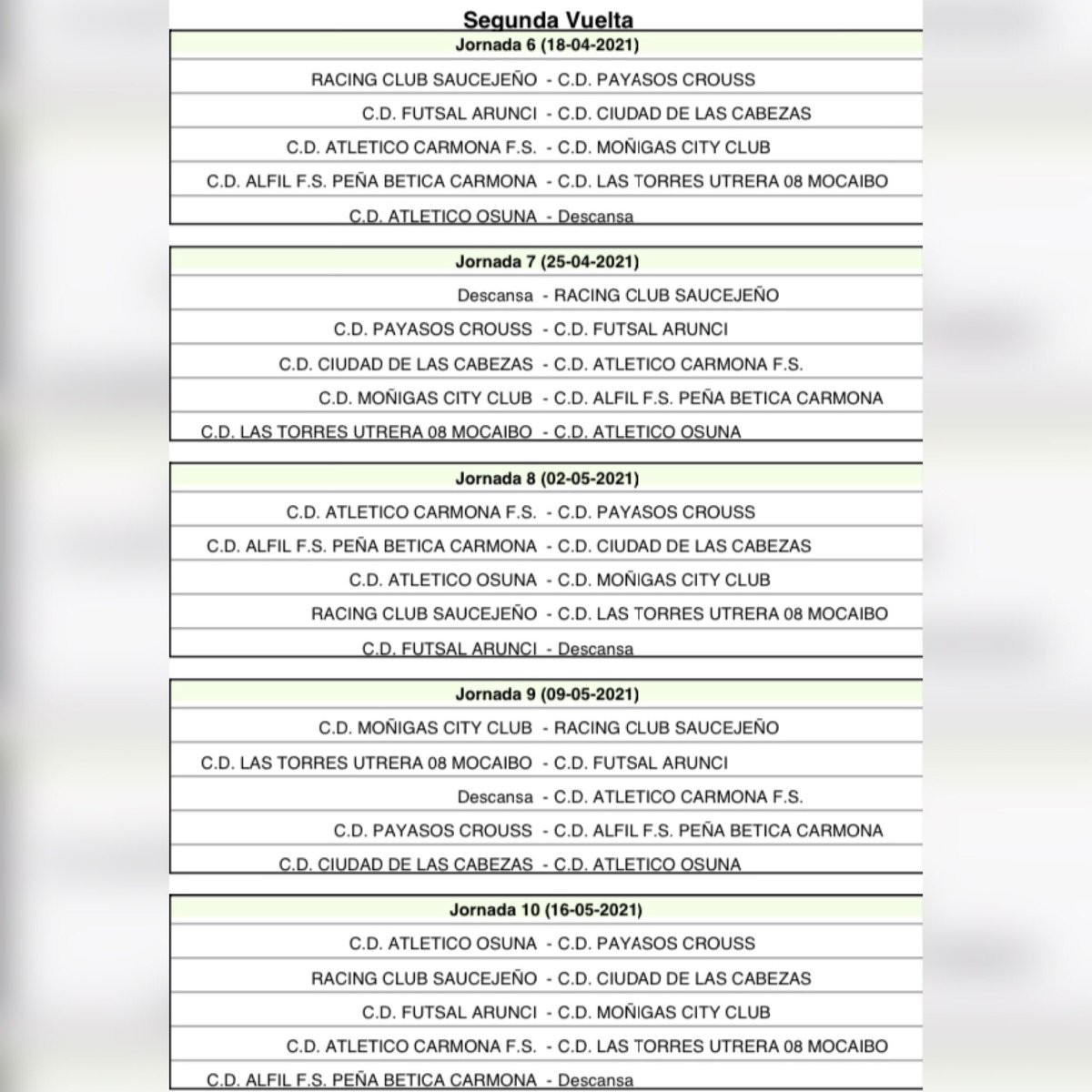C.D. Atlético Osuna tweet media