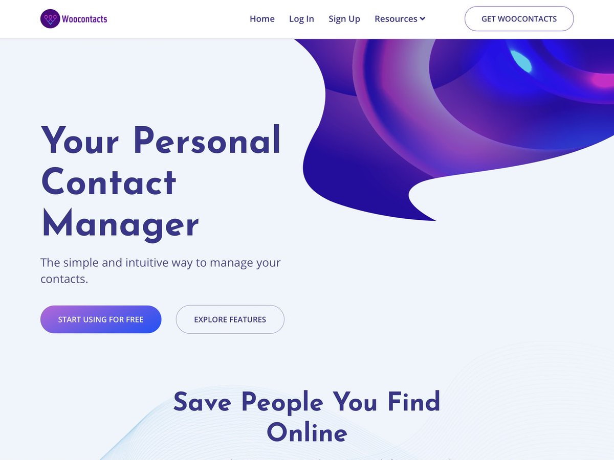 BetaList's tweet photo. Woocontacts: The simple and intuitive way to manage your contacts

https://t.co/PaeyZCq7Sn https://t.co/wyGJ7ZM0r7