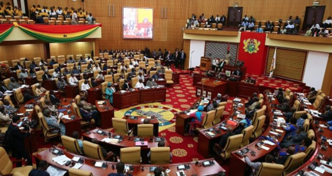 Ghana shuts down parliament