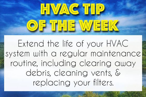 HVAV TIP of the week! 
#hvac #AC #filters #cleaning