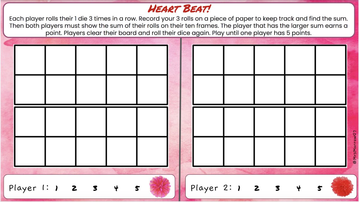 New literacy and math games for the kiddos to play with a partner. #jamboard continues to allow students to interact and collaborate with one another live during small-group meets. 💖Make a copy of the literacy games: jamboard.google.com/d/1m_ITDyNWHg1…
#LearnAtHome #literacy