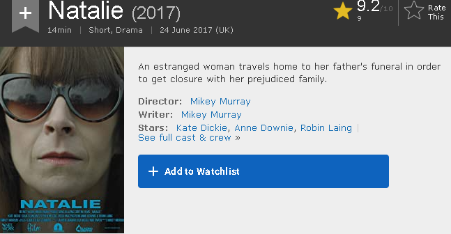 LibraryUoL's tweet photo. @MikeyMookMurray wrote and directed the very powerful short film 'Natalie' which stars Kate Dickie (Red Road, Game of Thrones) and is about a trans woman. You can watch it here https://t.co/sbLoI87s2z #LGBTHM21 #LGBTQLibrary @LincolnMedia #TransRightsAreHumanRights https://t.co/XQFoWoHK70