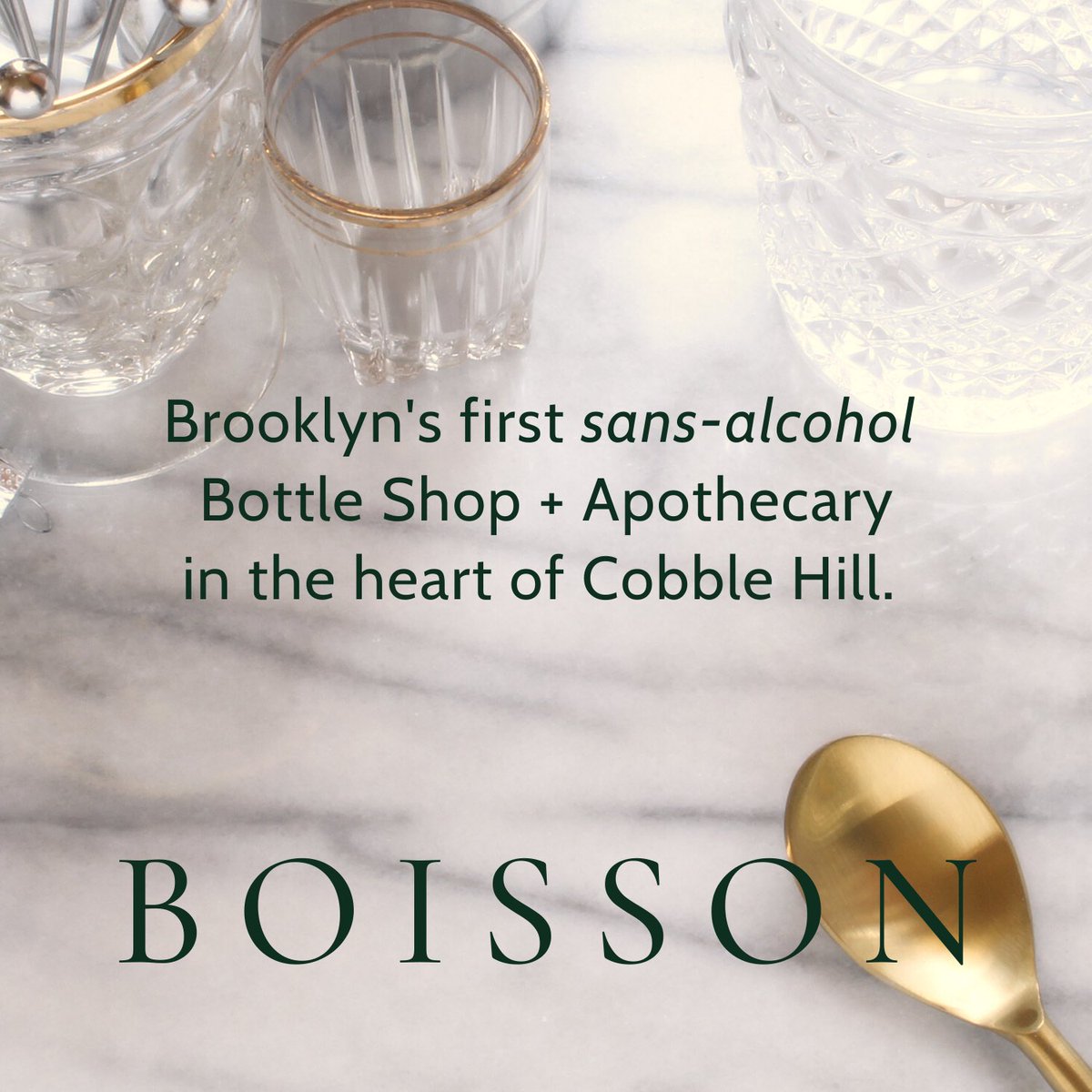 Bientôt, Brooklyn ! 🍃🥂
#nonalcoholic #highvibe #brooklyn #sansalcohol #bottleshop #apothecary #boisson