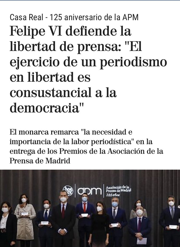 JonInarritu's tweet image. Libertad de prensa... ma non troppo.