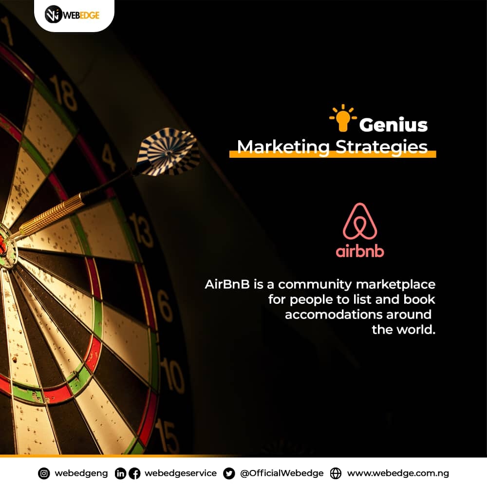 OfficialWebedge's tweet image. Today we would be sharing winning genius marketing strategies that shaked the digital world.

In January 2015, Airbnb launched a social media campaign with hashtag #OneLessStranger.

A Thread 

 #HowToSellToNigerians || #SUNDAYIGBOHO