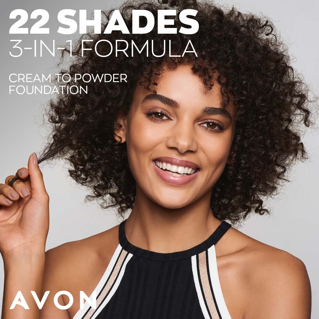 AvonRRT's tweet photo. Cream To Powder Foundation is a multi-tasker, acting as a powder, concealer and foundation in-one. I just love that it comes in 22 shades so everyone find our perfect skin match! Yours for £10.
#Avon #Makeup #CreamToPowder #Foundation
https://t.co/1m85IUmnJ5 https://t.co/q6UrvWGHDm