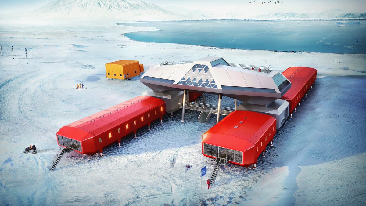 Research stations in Antarctica:1. Brazil’s Comandante Ferraz Research Station2. Bharati Indian Polar Station 3. Jang Bogo Korean Antarctic Research Station