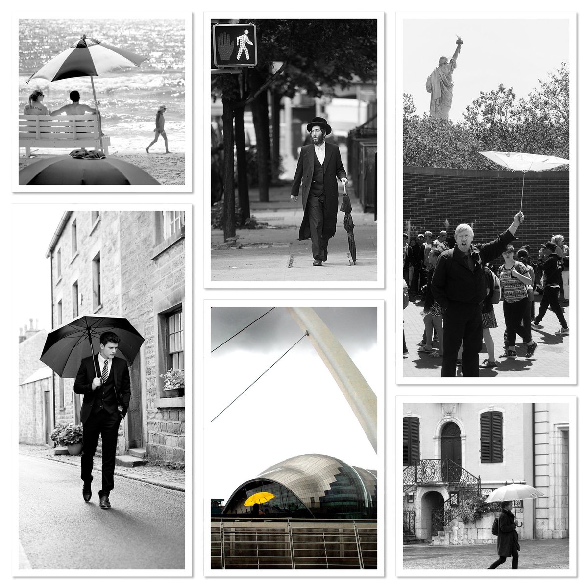 garlingtonphoto's tweet image. Ironically there is hardly a cloud in the sky on National Umbrella Day 😃