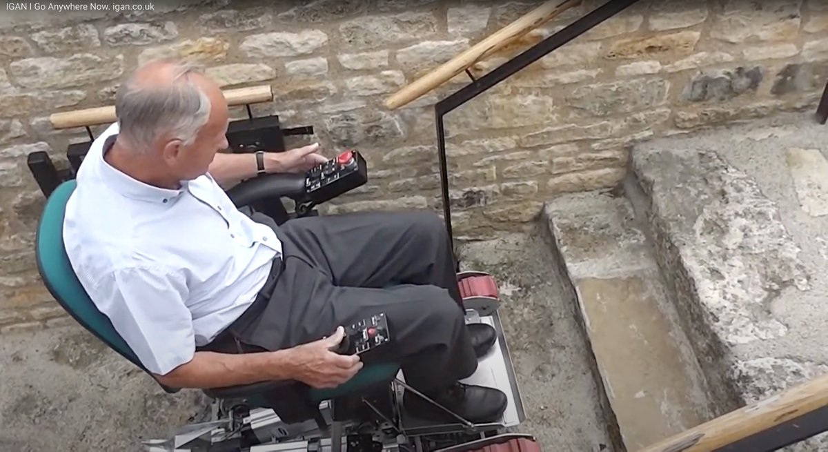 Cambridge_Eng's tweet photo. Alumni Chris Mack & John Ross @stjohnscam have designed & created a stair-climbing #MobilityVehicle
Fits through doorways in a standard house
Easily transported in an estate car
Can safely traverse uneven ground & staircases of up to 40 degrees
https://t.co/3ym5oiJ4IE https://t.co/X0i9pZJgDa