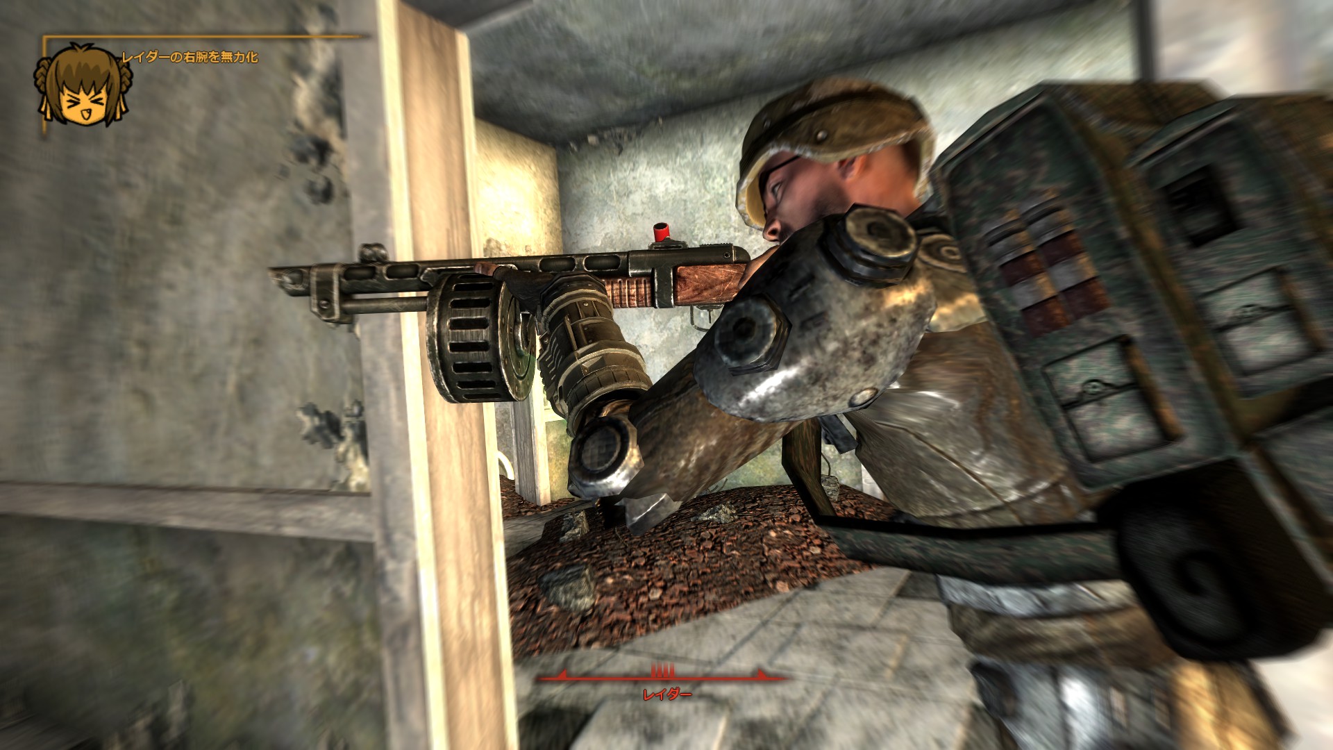 Gump Nonki Fallout3進捗 北東のオアシス町で樹皮perkゲット そしてお隣のスパミュでオバロがガトリング レーザー持ってて失敬 ミニガンと違って即撃ち しかも3は弾薬も通常で使い易そう んでショットガンをmodでfull Autoにして瞬間火力番長に 超