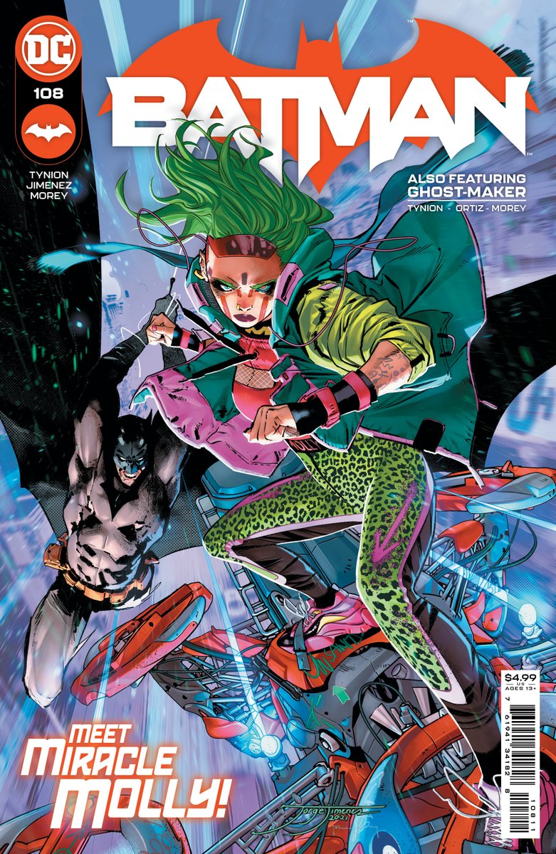 BOOM. Miracle Molly say HELLO to the WORLD in #Batman #108 !! Honestly.. Our heart in building this new character. I hope you like it, friends! #miracleMolly @JamesTheFourth @tomeu_morey