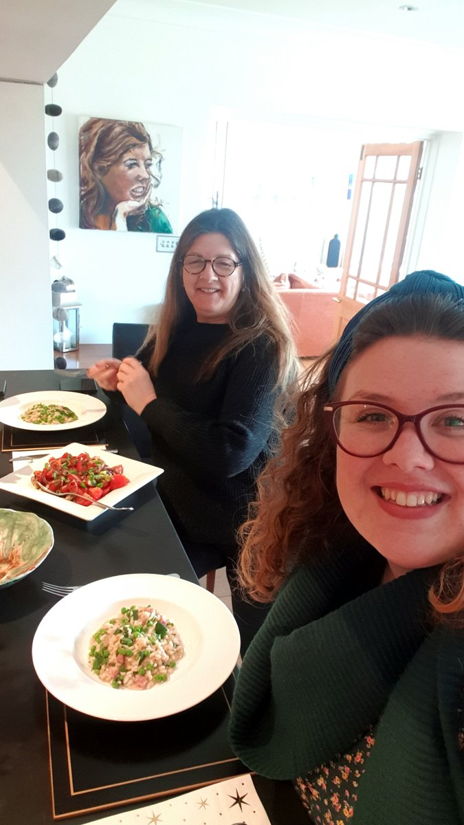 _Miss_Rayner's tweet photo. Bird watching walk challenge from @ChrisGPackham  followed by a gorgeous pea risotto from @HandAndFlowers @ChefTomKerridge for @Borlase #dosomethingdifferentday #dsdd with Mrs Bungey  

@BorlaseArts @BorlaseEnglish @Borlase6th https://t.co/3ECKXU6uAd
