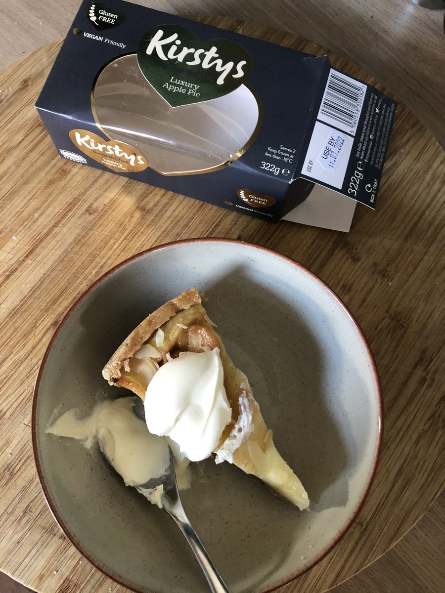 Omg this is a lethal find <a href="/waitrose/">Waitrose & Partners</a> <a href="/Kirstys_/">Kirsty's</a>  gluten free cake  or pie in the freezer selection #amazing #quality #pie and #cakes may have to up my game running !! Sooooo delicious , if you  need a taster I’m up for it 😇