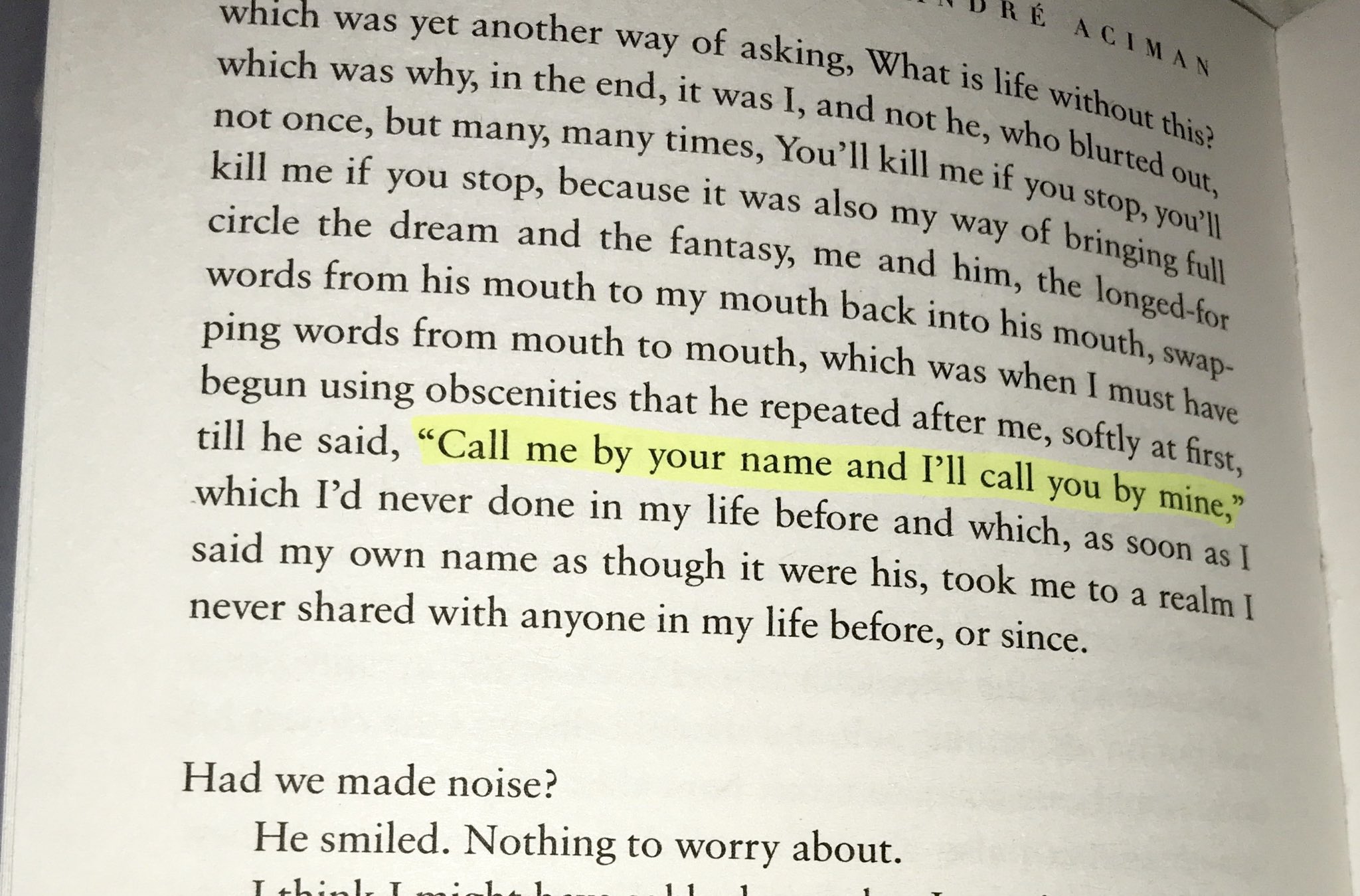 Twitter 上的book Quotes Some Of The Best Quotes From Call Me By Your Name T Co Dv7zch2moe Twitter