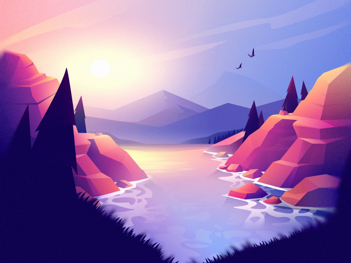 Donegal 🌄 dribbble.com/shots/15098896… @dribbble #belfastartist