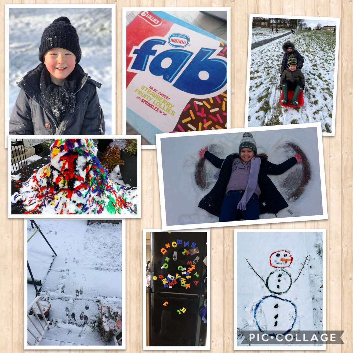 GarnockPrimary's tweet photo. P1-2 had to take a photo of “something cold” for this week’s Techie Tuesday Challenge 📸 Lots of them chose to show snowy pictures. Just look at those happy faces! #TechieTuesday #usingtechnology #SnowDay https://t.co/Ei49on8io5