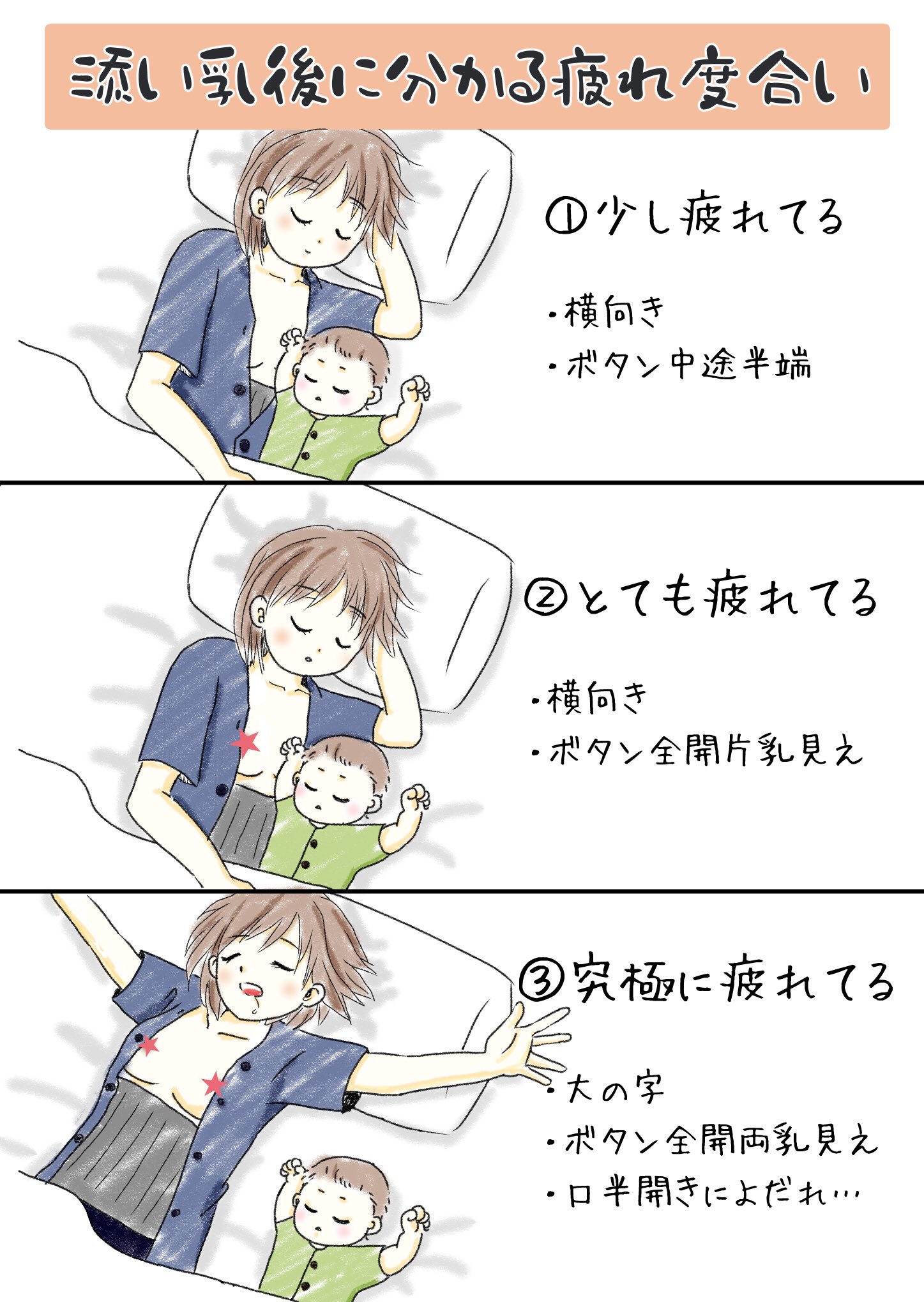 えまわととん クリスタで育児漫画 赤ちゃんが深夜に覚醒したり 2時間おきの添い乳の途中で寝ちゃったり の状態の時はしばらく寝かせて 連続で3時間寝れたらすっきり 連続で4時間寝れたら最高 T Co Pqi4lwen5t Twitter