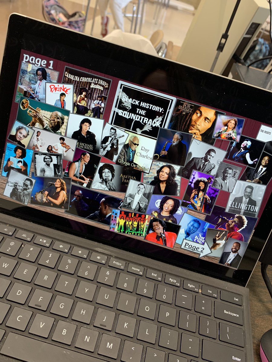 Music students are starting off the month listening to a soundtrack of black artists. #ChappMusic #Rebelltone
