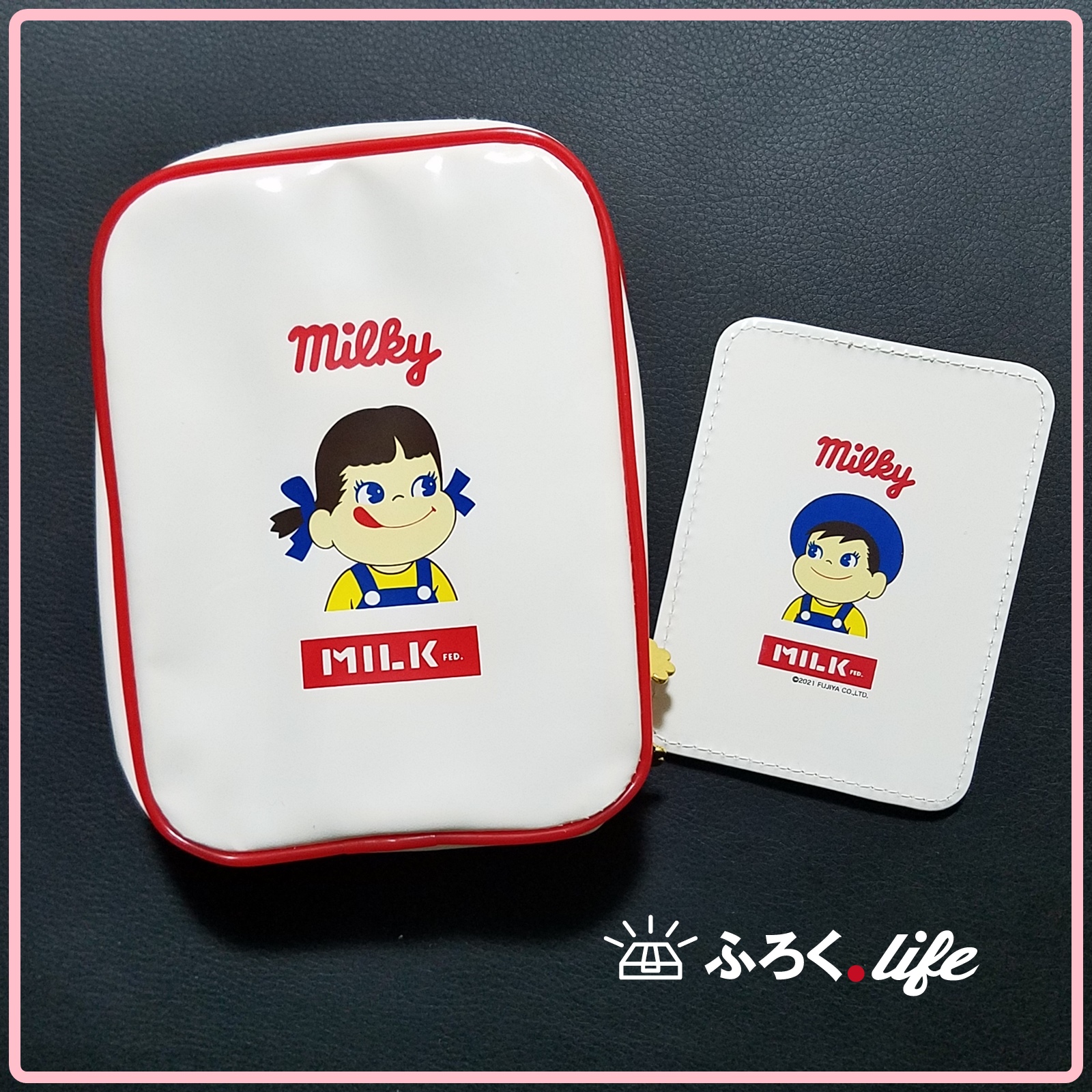 付録ライフ در توییتر 発売前のレビュー予告 3月1日発売 Mini ミニ 21年4月号 特別付録 Milkfed ミルクフェド 特製 ペコちゃんじゃばらポーチ ポコちゃんミラーが 手元に届いたので一足早くご紹介 ペコちゃんの