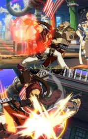 In GG theres a button called Dust or D for short, 5D is a universal overhead, I repeat, an OVERHEAD not a grab. In older GG games dust would let you launch opponents, but in Strive you can only do it on counter hits.