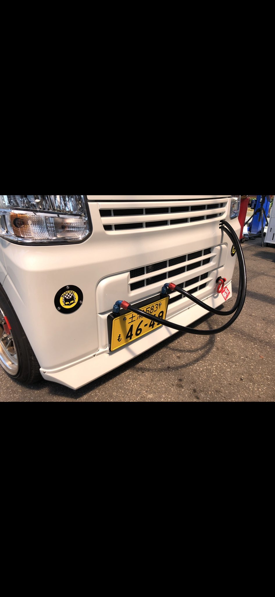 旧車オイルクーラー