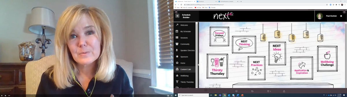 echaillo's tweet photo. Rich content yesterday at @MaritzGlobalEvt #NEXT4Events especially #nextideas session around disruption interactively conducted by @timbosimpson with great insights from @LaurenParrAGU "meetings as a channel for strategy" and @asapiz "uncertainty is filled with possibilities" https://t.co/ur5TipIlQP
