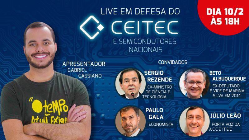 BetoAlbuquerque's tweet image. Todos estão convidados a participar. Extinguir a @CEITECSA é um ato de quem gosta de ser dependente da tecnologia dos outros e um grande atraso ao desenvolvimento econômico. Um erro absurdo do Gov Federal!
