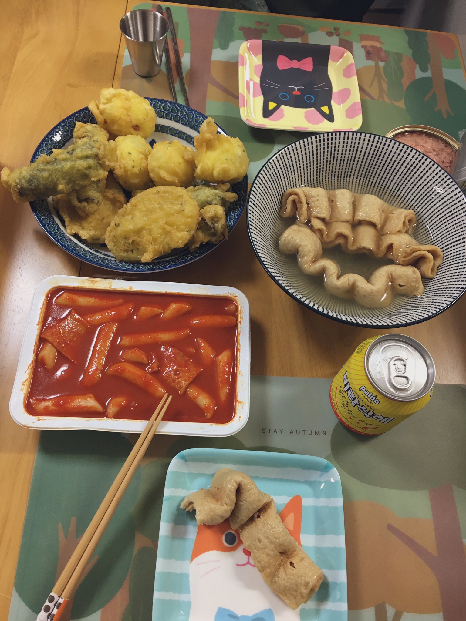 나츠미 Natsumi 夜ご飯 韓国ならではの 夜ご飯 夜ごはん 韓国 韓国料理 トッポギ T Co Jxfeeszigu Twitter