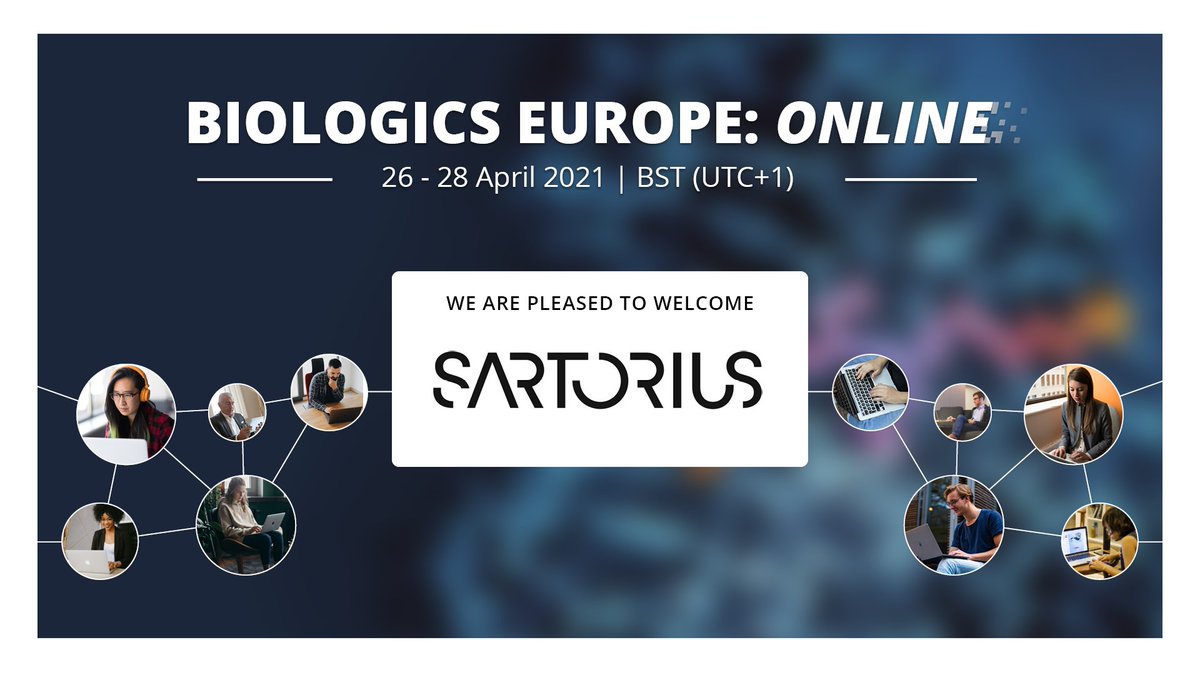 NextGenBiomedOG's tweet image. You can meet @SartoriusGlobal at Biologics Europe: Online event on 26-28 April. We are pleased to announce that they are our platinum sponsor and you can meet them in a variety of ways across the two days. Sign up today (it&apos;s free) 👉bit.ly/2Z4h4Kk