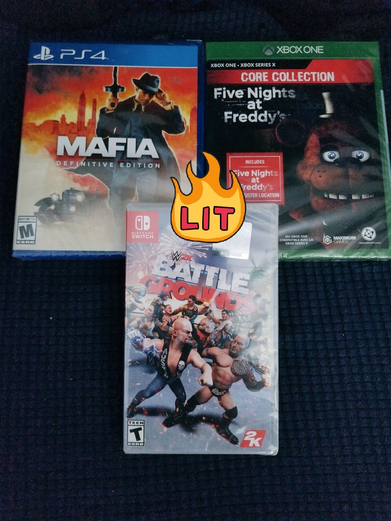 PS4 XboxOne & Nintendo Switch Games!