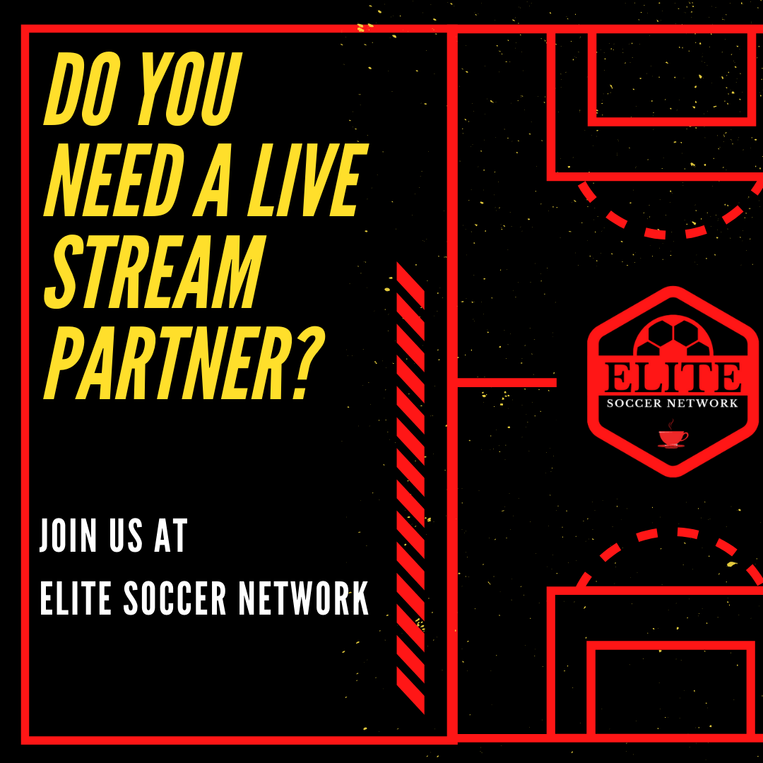 Are you looking for help Live Streaming your women's soccer games this summer?

Let <a href="/EliteSoccerNet/">EliteSoccerNetwork</a> help out! We can provide anything from a live stream on YouTube to the entire setup to live stream.

From Live Streams &amp; recaps to original content all around #WoSo, DM us for info
