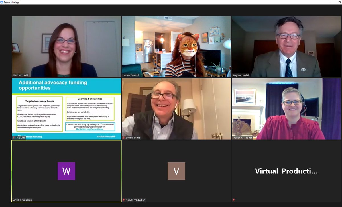 LaurenBCantrell's tweet image. Backstage with @eligehl, @stephen_seidel, Dwight Fettig,  and Marion McFadden at #HabitatontheHill studios preparing for our next plenary, Habitat for Humanity and Housing Affordability: Driving policy on #CapitolHill

@CostOfHome