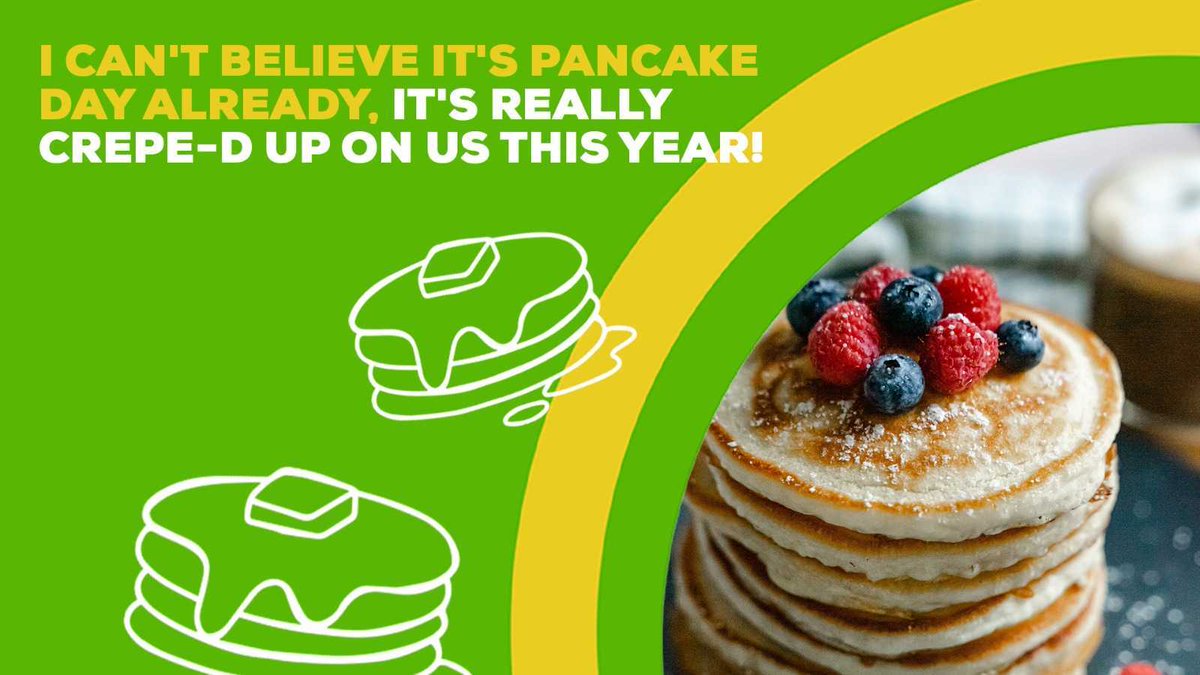 Heroeshampers's tweet photo. Pancake Day is #flippingfun🥞
We all need a little lift sometimes, so let's inject this feed with fun this #pancakeday!
Show us pictures of your pancakes in the comments bonus points for flip action shots, and creative #toppings. Our favourite is @NutellaGlobal
#pancakepuns https://t.co/IIQhuLUEYu