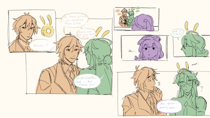 saw a pic of baizhu with seelie bunny ears...... thoughts were thunk 