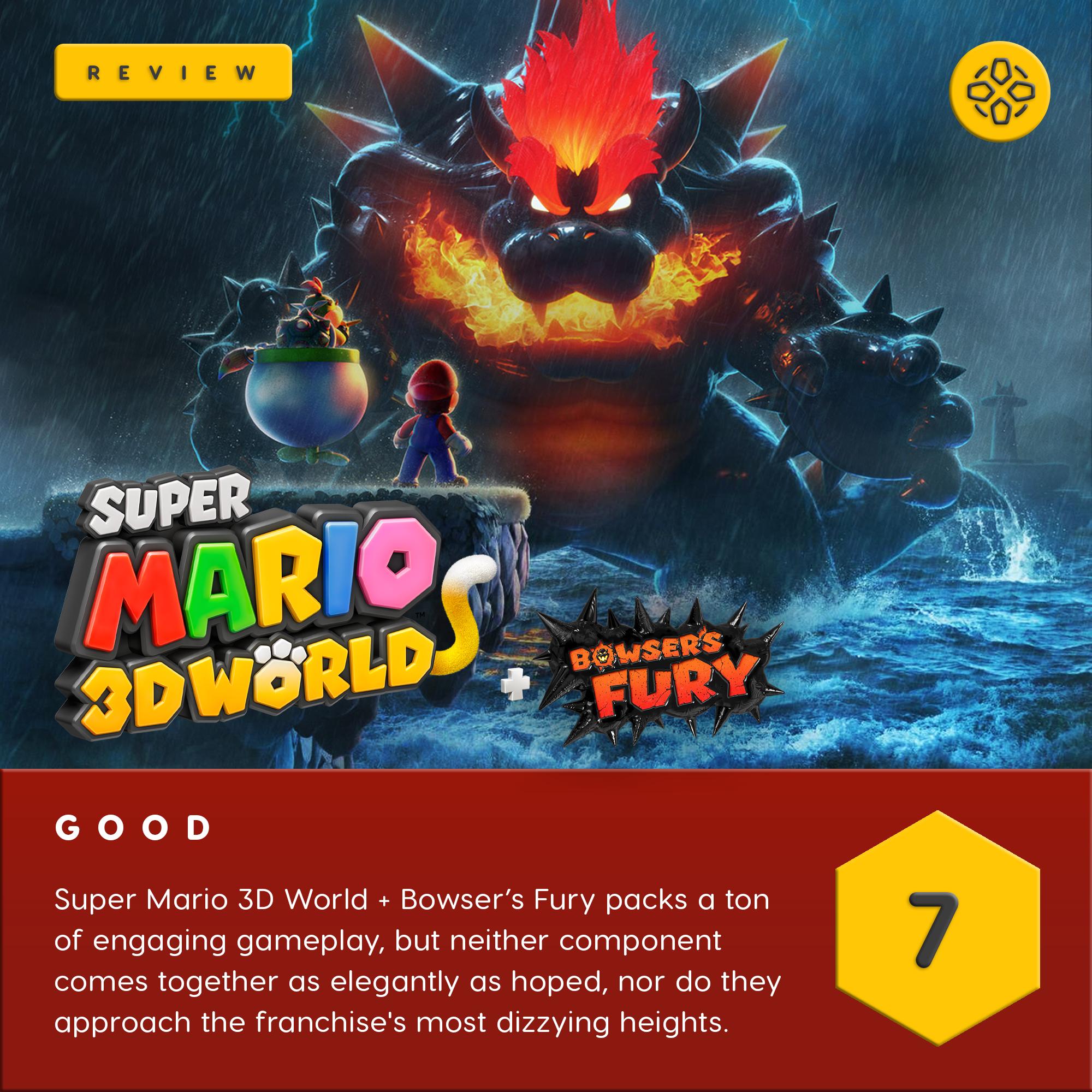 Super Mario 3D World + Bowser's Fury Coming To Switch In February